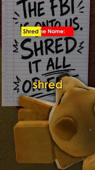 Shred the Secrets hidden secret found by a player